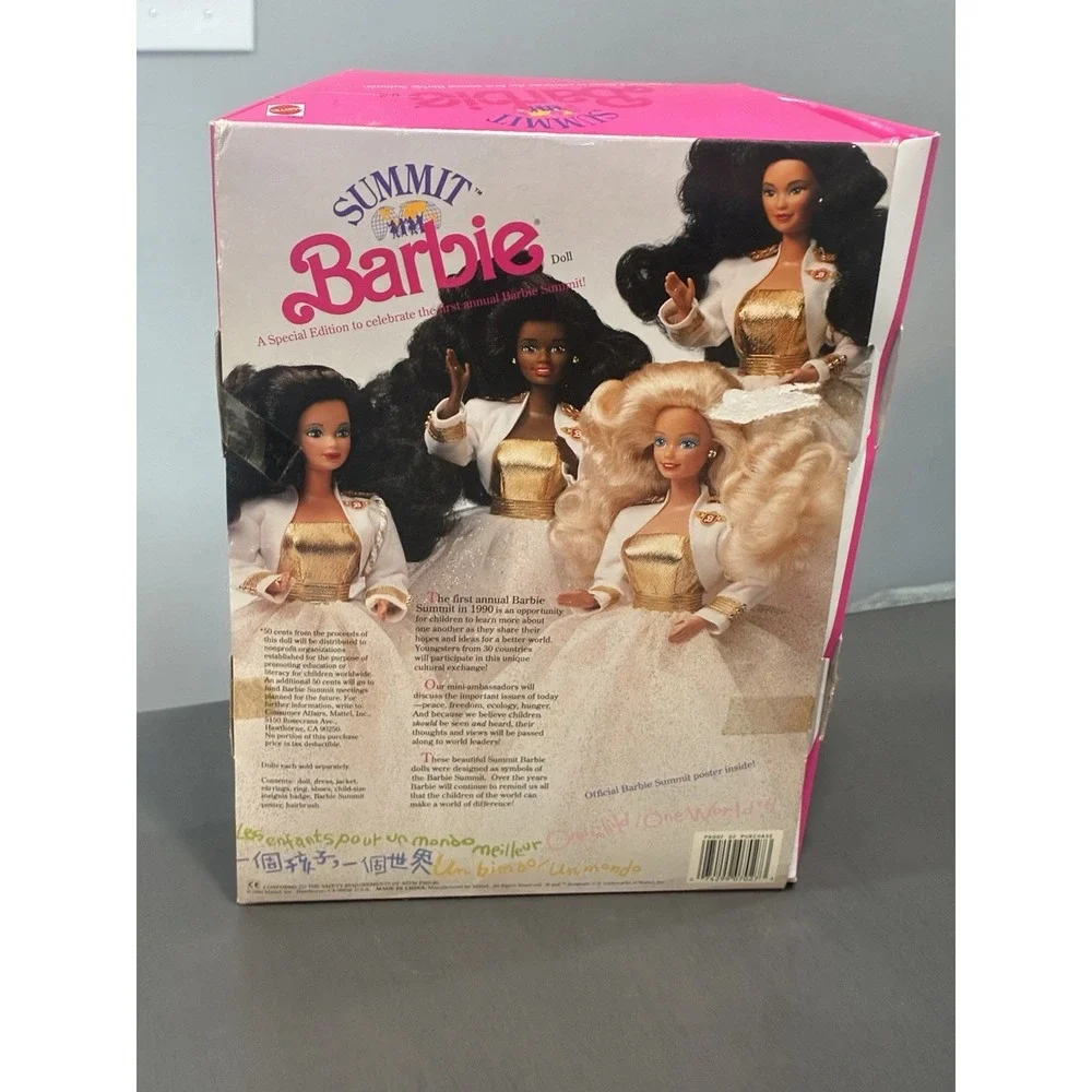 Vtg Summit Barbie 1990 Mattel 7027